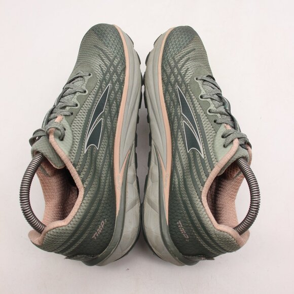 Altra Timp 2 Women's Size 9 Trail Running Green Hiking Lace Up ALOA4QTP303 - Picture 6 of 9